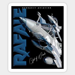 Dassault Rafale French Fighterjet Aircraft Sticker